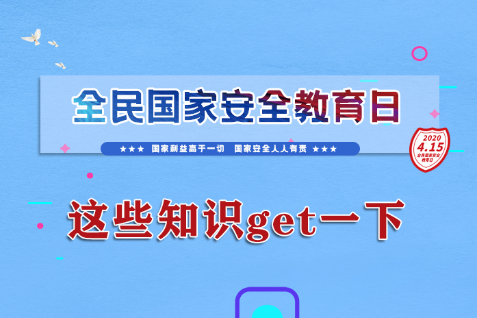 图解|捍卫国家安全!这些知识你应该知道